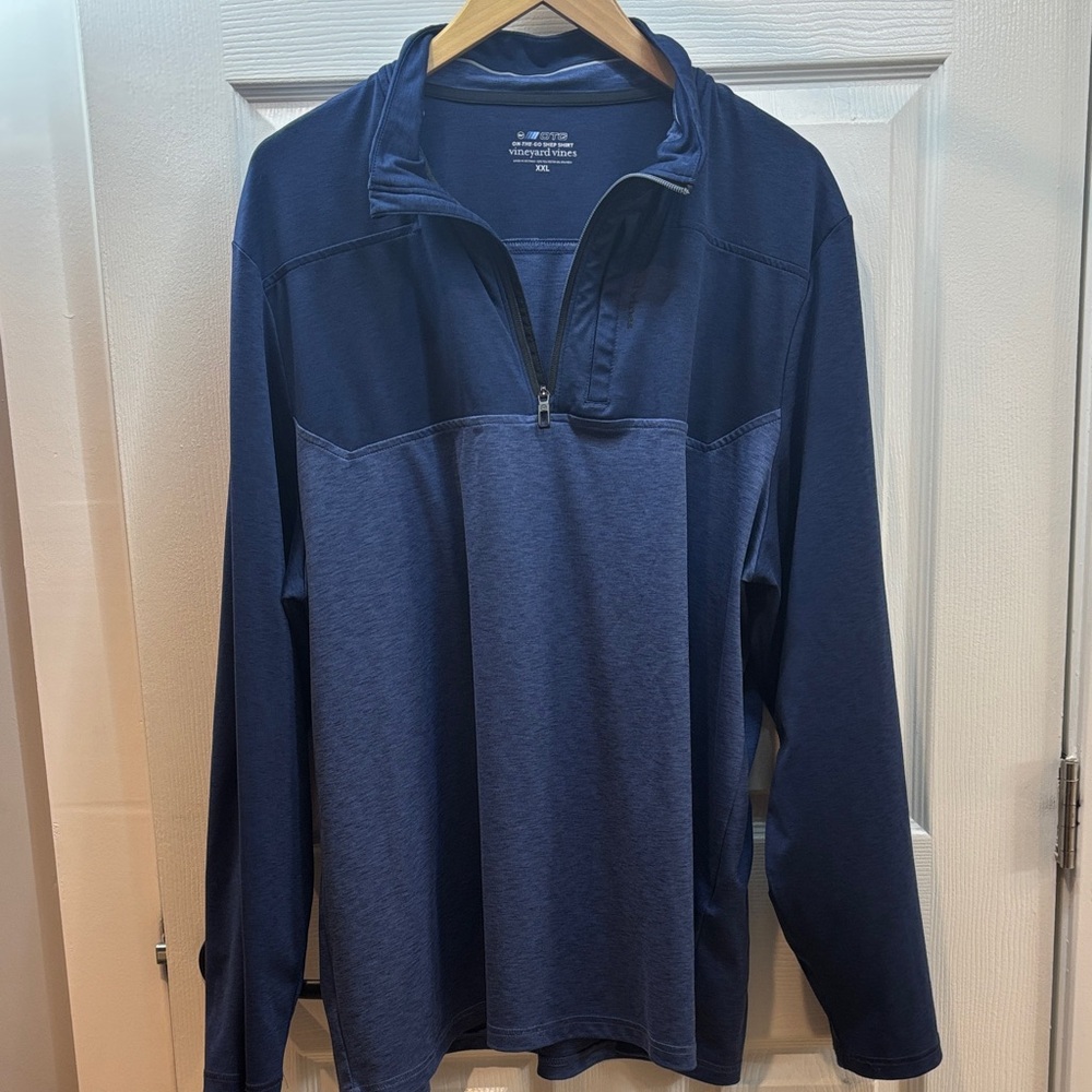 Vineyard Vines Blue On-The-Go Shep Shirt
